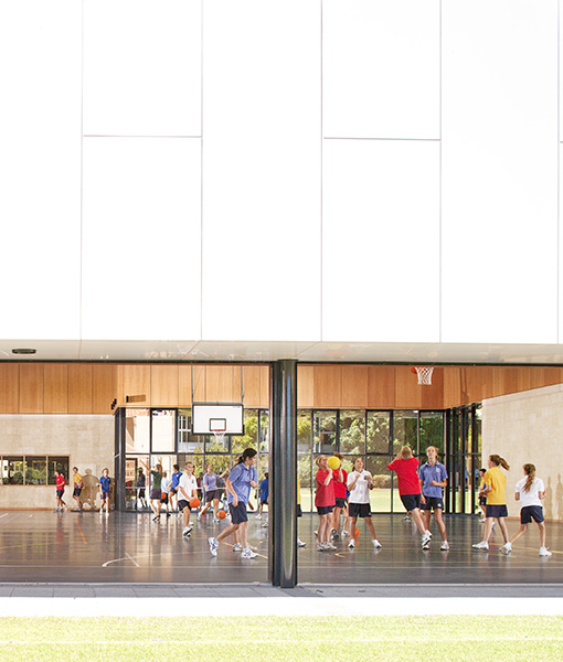All Saints College Gymnasium Parry and Rosenthal Architects