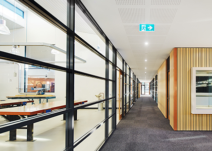 La Salle College Trade Skills Centre Parry and Rosenthal Architects