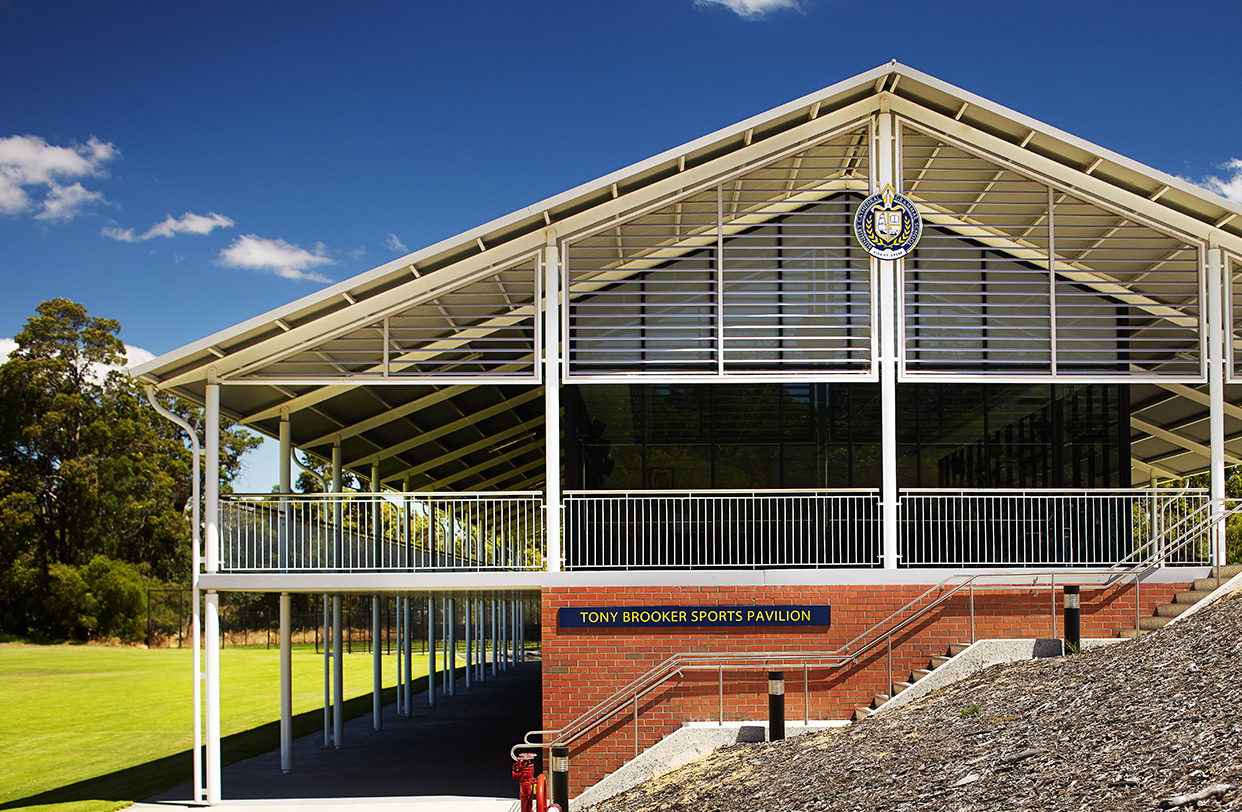 BCGS Sports Pavilion Parry and Rosenthal Architects