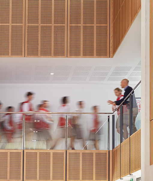 Sacred Heart College Gymnasium Parry and Rosenthal Architects