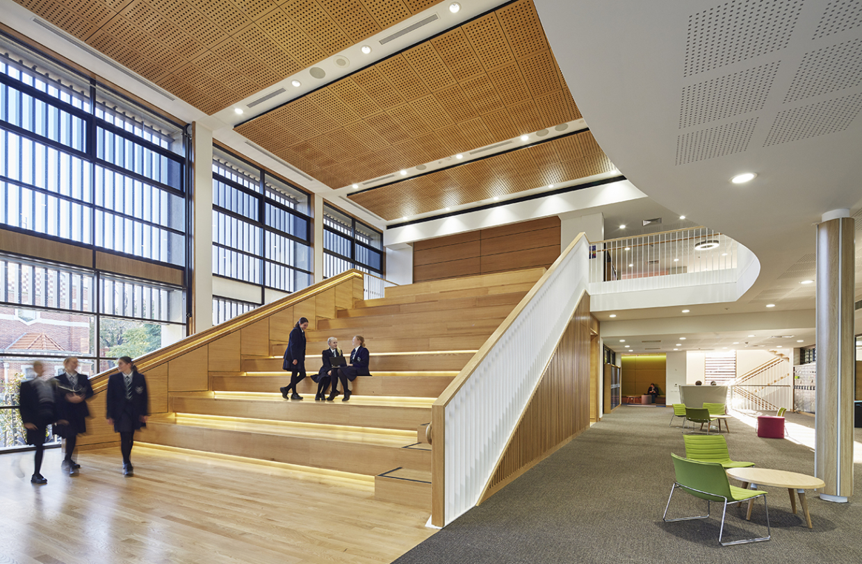 Excelsior building at Perth College
Parry and Rosenthal Architects