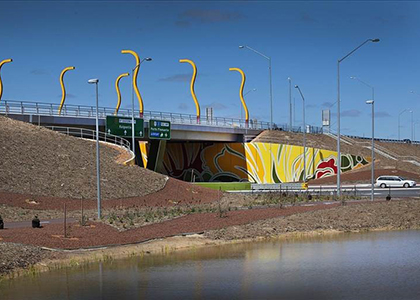 Great Eastern Highway Roe Highway Interchange Parry and Rosenthal Architects