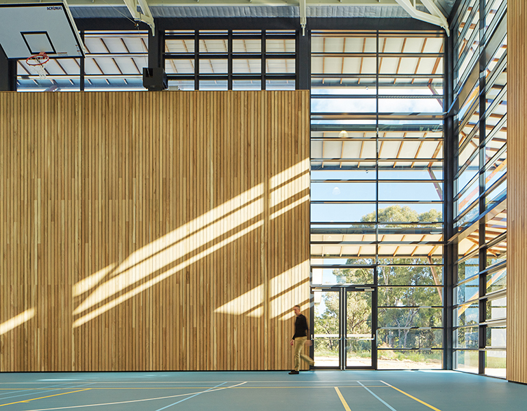 Peter Carnley Anglican School Gymnasium
Parry and Rosenthal Architects